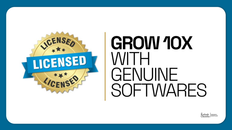 Grow 10x with genuine copies