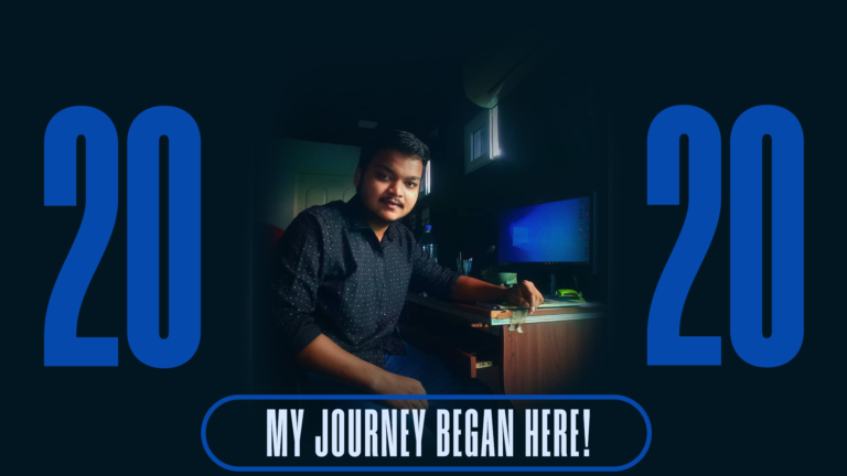 my journey began here_