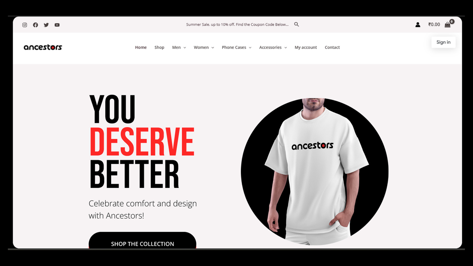 ancestors startup