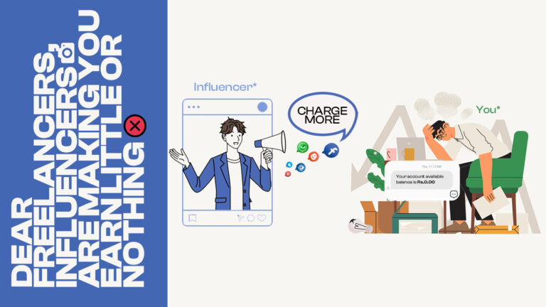 Dear freelancers, influencers are making you earn little or nothing