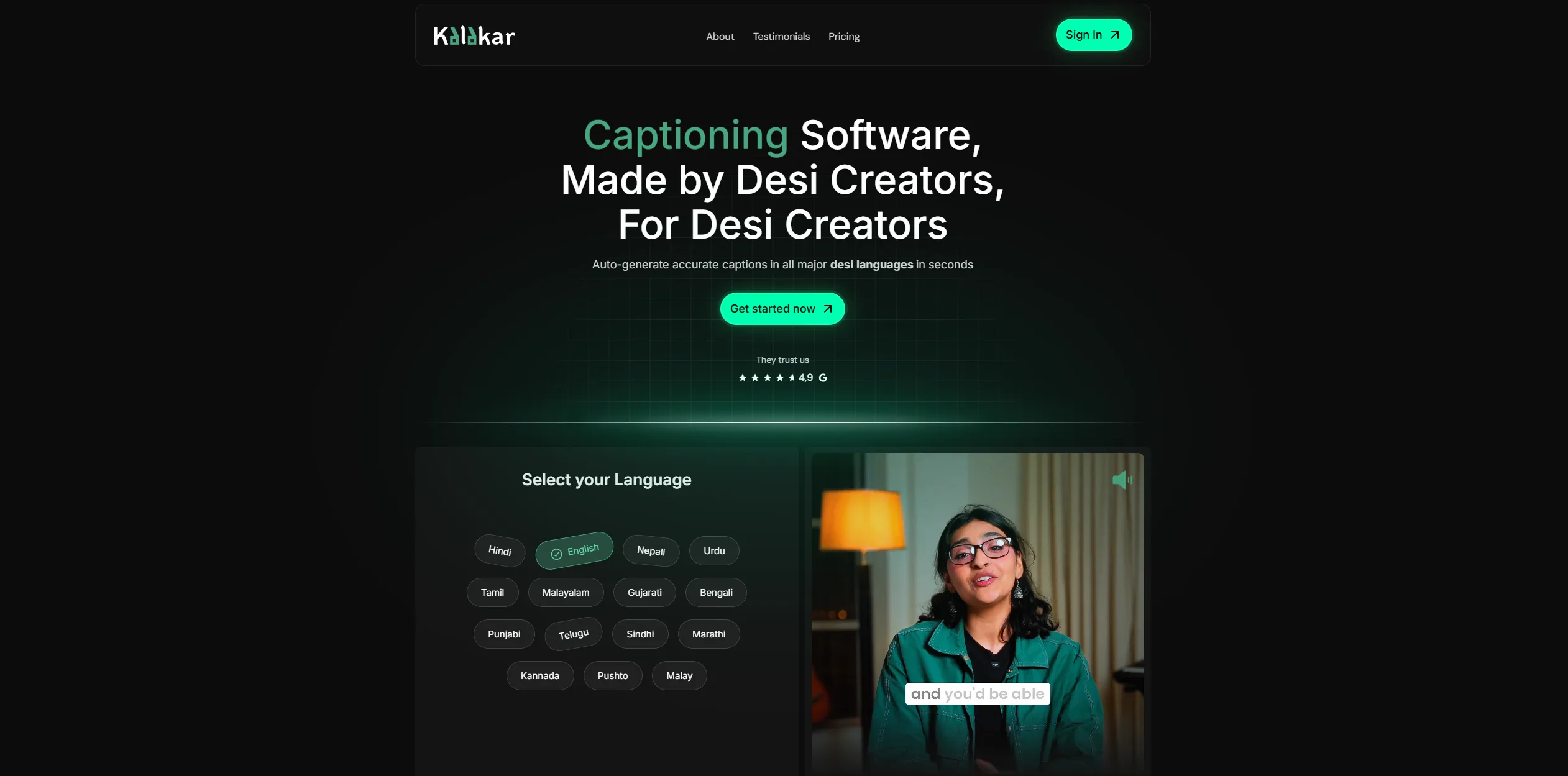 This desi captions tool is solving one of the biggest problems of Indian video editors 1 Kalakar.io