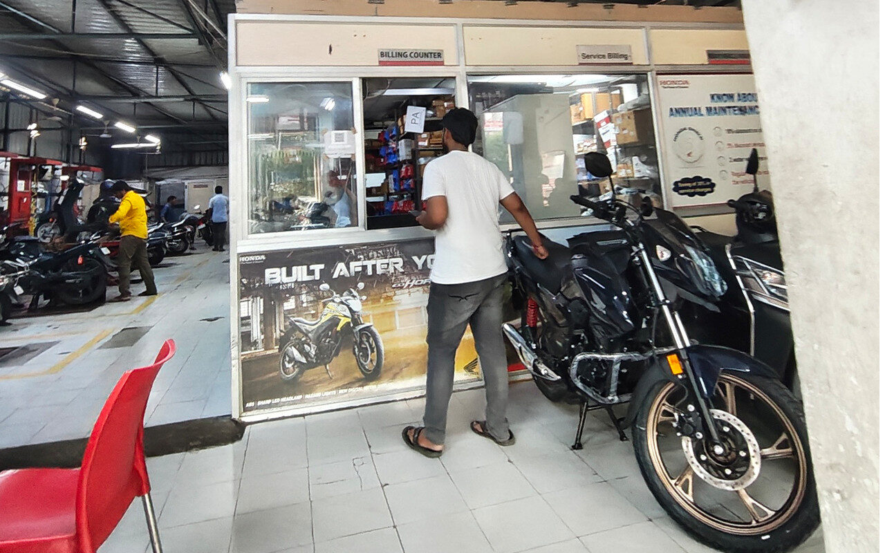 Honda Activa service center experience