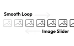 create loop smooth carousel image slider in elementor