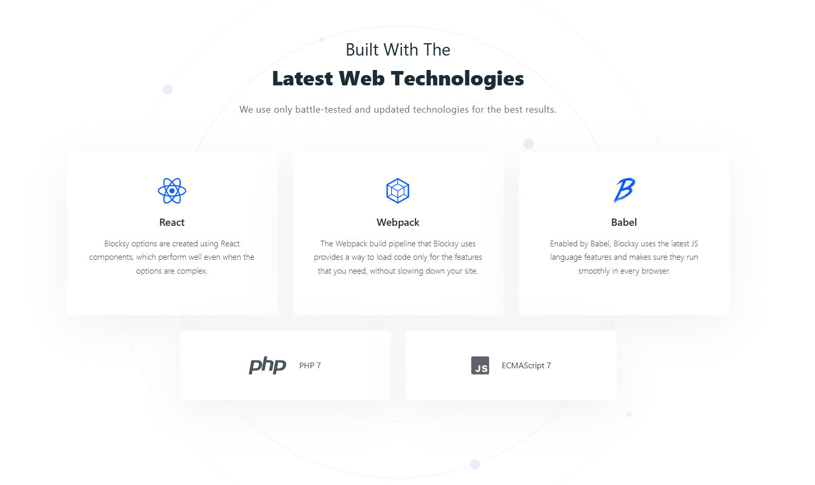 Javascript and PHP based theme.