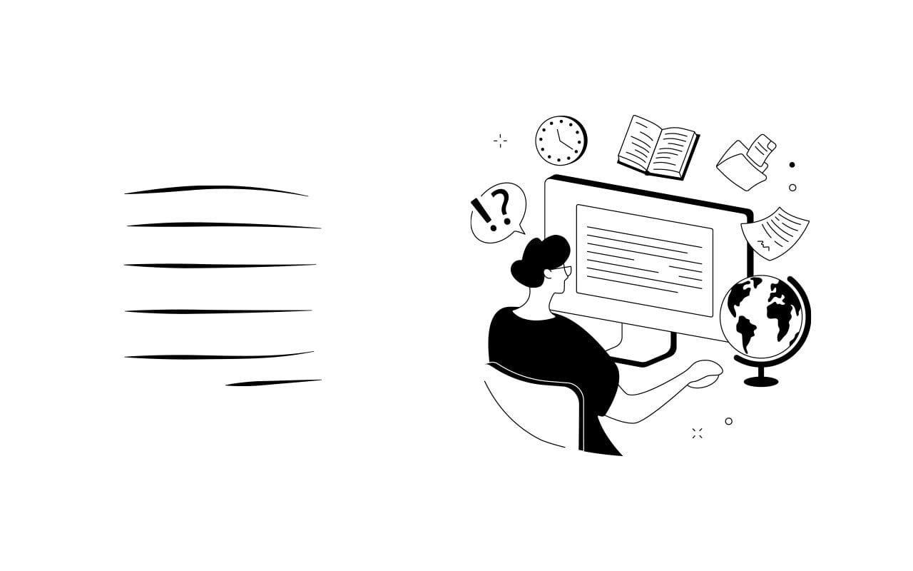 text based content consumption